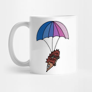 Parachuting Hog Mug